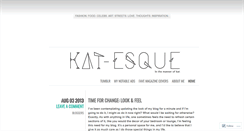 Desktop Screenshot of kat-esque.com